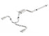 Borla Catback Exhaust System - S-Type - Laser Etched Tips (2014 - 2019  Seat Leon Cupra) 140741SB