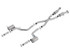 Borla Catback Exhaust System - S-Type - Uses Factory Tips (2018 - 2021 Grand Cherokee) 140755