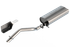 Borla Climber Catback Exhaust System - S-Type - Turn Down Tip (2018 - 2026 Wrangler) 140847