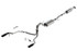 Borla Cat-Back Exhaust System - Touring - Single Split Rear Exit - Black Tips (2021 - 2026 F150 5.0L) 140865BC