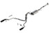 Borla Cat-Back Exhaust System - S-Type - Single Split Rear Exit - Black Tips (2021 - 2026 F150 5.0L - Reg Cab) 140868BC