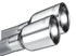 Borla Cat-Back Exhaust System - S-Type - Side Exit - Polished Tips (2021 - 2026 F150 5.0L - Crew & Ext Cab) 140874
