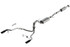 Borla Cat-Back Exhaust System - S-Type - Single Split Rear Exit - Black Tips (2021 - 2023 F150 3.3L) 140878BC