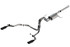 Borla Cat-Back Exhaust System - S-Type - Single Split Rear Exit - Black Tips (2021 - 2026 F150 3.5L PowerBoost) 140903BC