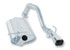 Borla Catback Exhaust System - Touring - Single Square (1988 - 1990 Wrangler) 14352