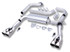 Borla Catback Exhaust System - Polished Tips (1995 - 1997 Camaro SS / 1995 - 1997 Trans Am SS) 14555