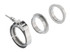 Borla 2.5" Universal Stainless Steel 3pc V-Band Clamp (Male and Female Flanges) 18008