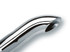 Borla Universal Polished Tip - Single Round Turndown / Turnout (Inlet 3" / Outlet 3") 20140