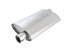 Borla Pro-XS Muffler - Universal Offset - Notched Oval (2.25" Inlet / 2.25" Outlet) 400489