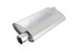 Borla Pro-XS Muffler - Universal Offset - Notched (3" Inlet / 3" Outlet Offset) 400491