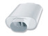 Borla XR-1 Raceline Muffler - Slim Line Series - Universal - 3.5" Oval Tubing 40536