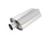 Borla XR-1 Raceline Sportsman Muffler - Universal - 2.5" Center Inlet / 2.5" Center Outlet 40941