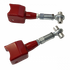 J&M Race Upper Control Arm - On-Car Adjustable - Chromoly Rod Ends - Red (1979 - 2004 Mustang) 23996-R