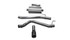 Corsa 3" Catback Exhaust - Sport - 4" Single Black Tips (2020 - 2024 Gladiator JT 3.6L) 21060BLK