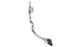 Corsa 3" Cat-Back Exhaust - Sport - Single Side Exit - Black Tips (2021 - 2026 F150 157.2" WB) 21160BLK