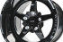 VMS 15x10 Rear Street Drag Race Wheel 5x114.3 +20 Offset 6.25"BS VWST056
