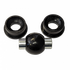 J&M Upper Control Arm - On-Car Adjustable - 3 Piece Poly-Ball Bushings - Red (2011 - 2014 Mustang) 23988-R