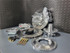 Aerospace Components 4 Piston Pro Street Front Brake Kit 23-48 Ford 4 Hole Spindle