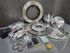 Aerospace Components 4 Piston Pro Street Front Dimpled, Slotted, Brake Kit 61-63 Impala