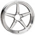 Weld Alumastar 17x4.5 Non-Beadlock Wheel - 5x4.5 BP - 2.25 BS - Polished - 88-1704204