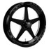 Weld Alumastar 15x3.5 Non-Beadlock Wheel - Strange Spindle - 1.75 BS - Black - 88C-15001-B