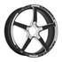 Weld Alumastar 17x4.5 Non-Beadlock Wheel - 5x4.5 BP - 2.25 BS - Black - 88C-1704204-B