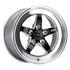 Weld 17x9 S71 Black Center Front/Rear Wheel (05-10 Mustang GT Base) 71MB7090A68A