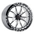 Weld 15x10 RT-S S80 Rear Beadlock Wheel Black Center (11-14 Mustang GT Brembo Brakes) 80MB510A75SBL