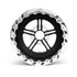 Race Star 63 Pro Forged 15x10 Sportsman Wheel - 5x4.50BC 7.50BS - Single Beadlock - Black Anodized/Machined 63-510457511B