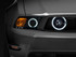 Raxiom 05-12 Ford Mustang GT LED Halo Fog Lights (Smoked) - 49134 Photo - Close Up
