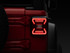Raxiom 18-22 Jeep Wrangler JL LED Tail Lights- Black Housing - Red Lens - J132754-JL Photo - Close Up