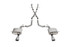 Corsa 2.75" Cat-Back Exhaust - Xtreme - 4.5" Single Polished Tips (2021 - 2025 Durango SRT Hellcat) 21196
