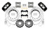 Wilwood AERO6 Front Big Brake Kit 14" Rotor Drilled & Slotted Black (2018 - Wrangler JL / 2020 - 2025 Gladiator JT) 140-15892-D