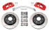 Wilwood Aero6-DM Front Brake Kit Slotted Red (2019 - 2025 GM Truck & SUV) 140-16805-R