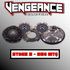 Vengeance Stage 3 Six Puck Clutch w/ Billet Flywheel 8 Bolt (1996-2010 Mustang GT 4.6L V8 / 2011-2017 Coyote w/ 26 Spline Upgrade) DM3-07-03-26T