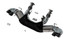 Borla Cat-Back Exhaust System - ATAK - Black Tips (2020 - 2026 Corvette C8 - NO NPP Valves) 140841BC