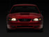 Raxiom 99-04 Ford Mustang Axial Series OEM Style Replacement Headlights- Blk Housing (Smoked Lens) - 413420 Photo - Close Up
