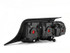 Raxiom 10-12 Ford Mustang Aero Tail Lights- Blk Housing (Smoked Lens) - 49145 Photo - Close Up