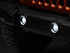 Raxiom 07-23 Jeep Wrangler JK & JL Axial Series Halo LED Fog Lights- Amber - J130812 Photo - Close Up