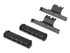 Raxiom 18-23 Jeep Wrangler JL Axial Series 6-In Rear Window Mounted LED Light Bars - J171201 Photo - Primary