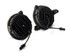 Raxiom 18-23 Jeep Wrangler JL Axial Series 9-In Angel Eye LED Headlights- Blk Housing (Clear Lens) - J177416 Photo - Close Up
