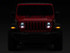 Raxiom 18-23 Jeep Wrangler JL Axial Series 9-In Angel Eye LED Headlights- Blk Housing (Clear Lens) - J177416 Photo - Close Up