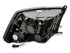Raxiom 09-18 Dodge RAM 1500 Axial OEM Rep Headlights w/ Dual Bulb- Chrome Housing (Smoked Lens ) - R118021 Photo - Close Up