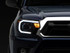 Raxiom 12-15 Toyota Tacoma Axial Series Projector Headlights w/ LED Bar- Blk Housing (Clear Lens) - TT21849 Photo - Close Up