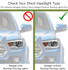 Raxiom 16-23 Toyota Tacoma w/ Factory Halogen DRL LED Headlights- Blk Housing (Clear Lens) - TT8291 Photo - Close Up