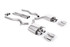 Milltek Catback Exhaust w/ Polished Tips (2015-2023 Mustang GT) SSXFD282