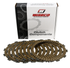 Wiseco Clutch Plate Kit - 7 Alloy Clutch Basket - WPPA006
