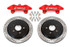 BMR Brake Kit for 15" Conversion Drilled & Slotted Rotors Red Calipers (1997-2013 C5 / C6 Corvette) DBK553