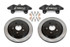 BMR Brake Kit for 15" Conversion Solid Rotors Black Calipers