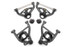 BMR A-Arm Kit - Black (1978-1987 G-Body) AAK461H